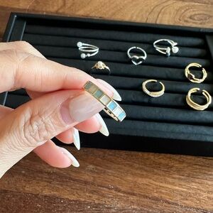 Elegant Gold and Opal Ring